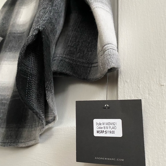 Marc New York Women’s Plaid Half Zip Jacket - Picture 4 of 10